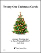 Twenty-One Christmas Carols Flex String Duet - Violin Book cover